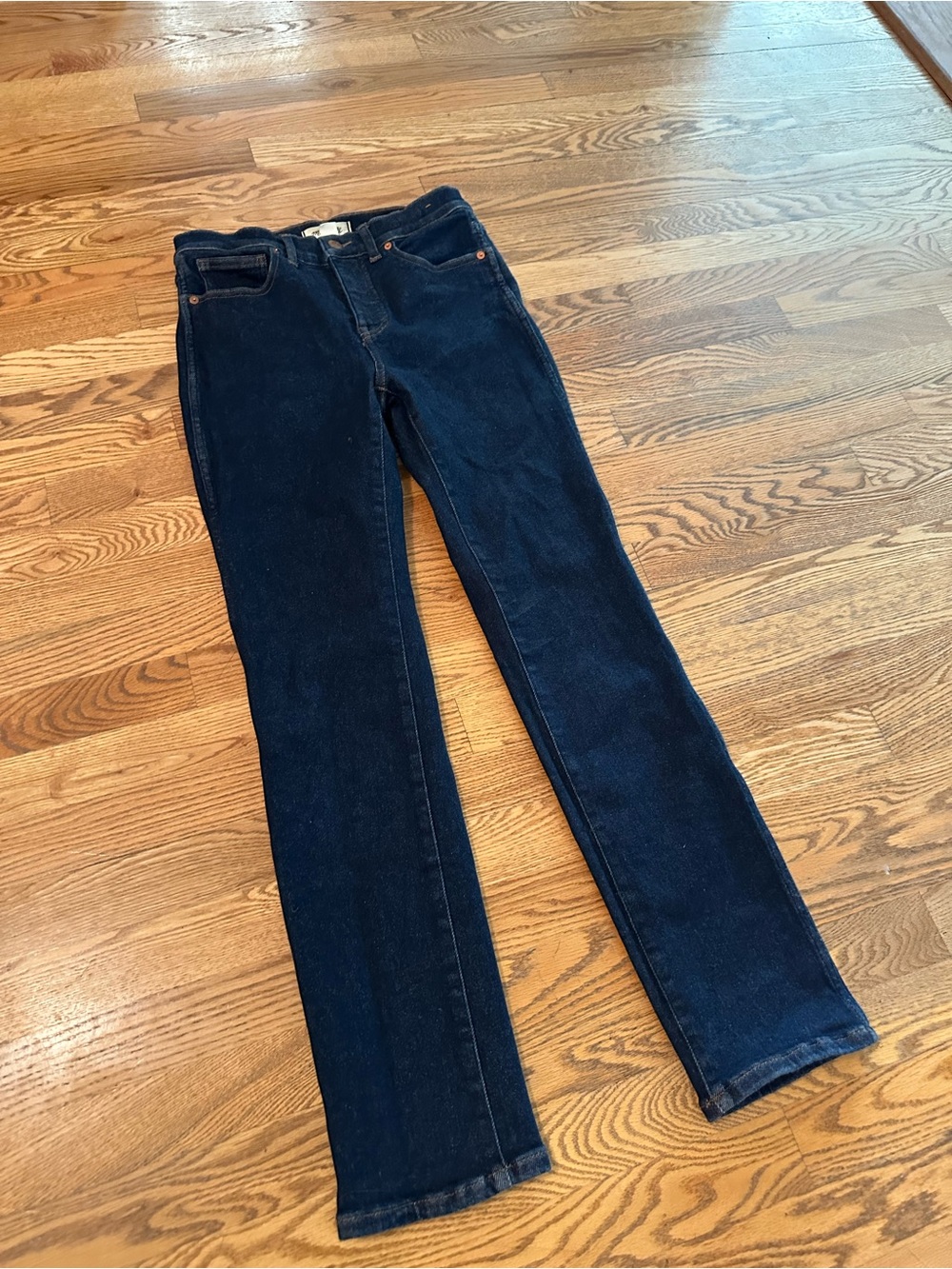 Madewell mid rise stovepipe Jean size 27